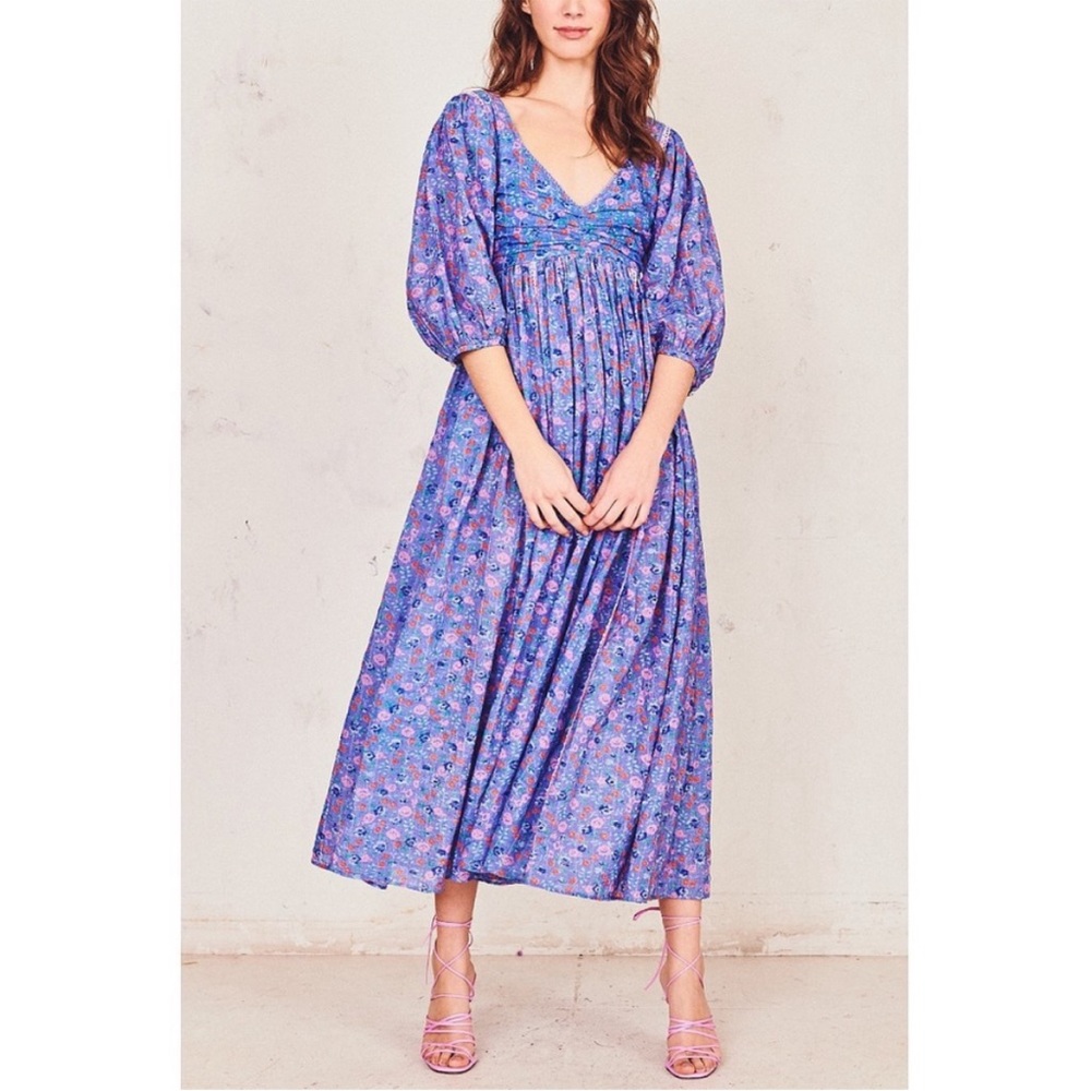 LoveShackFancy Roslyn Maxi Dress